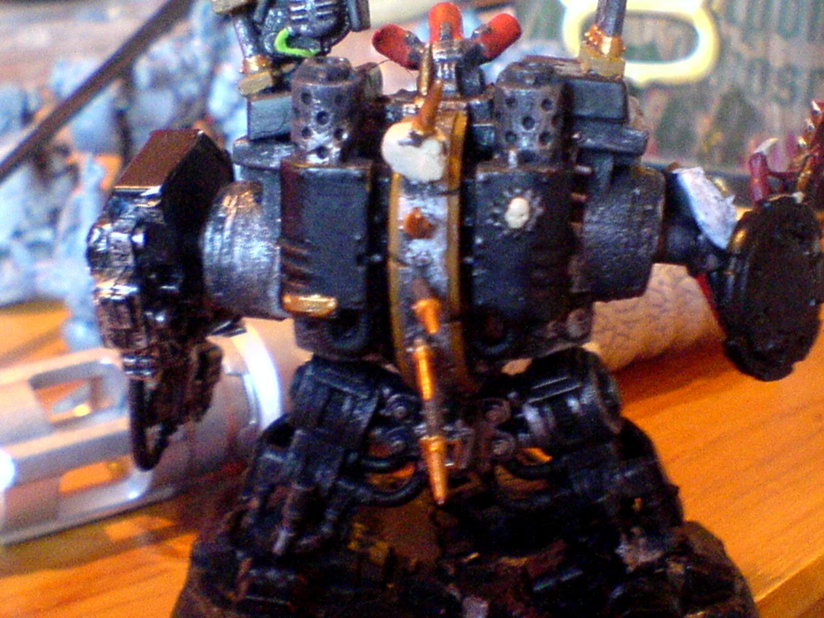 Chaos Space Marines, Conversion, Dreadnought, Warhammer 40,000, Work In Progress