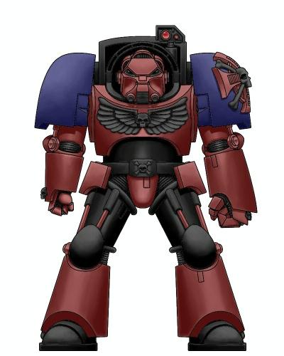 Space Marines, Terminator Armor, Warhammer 40,000