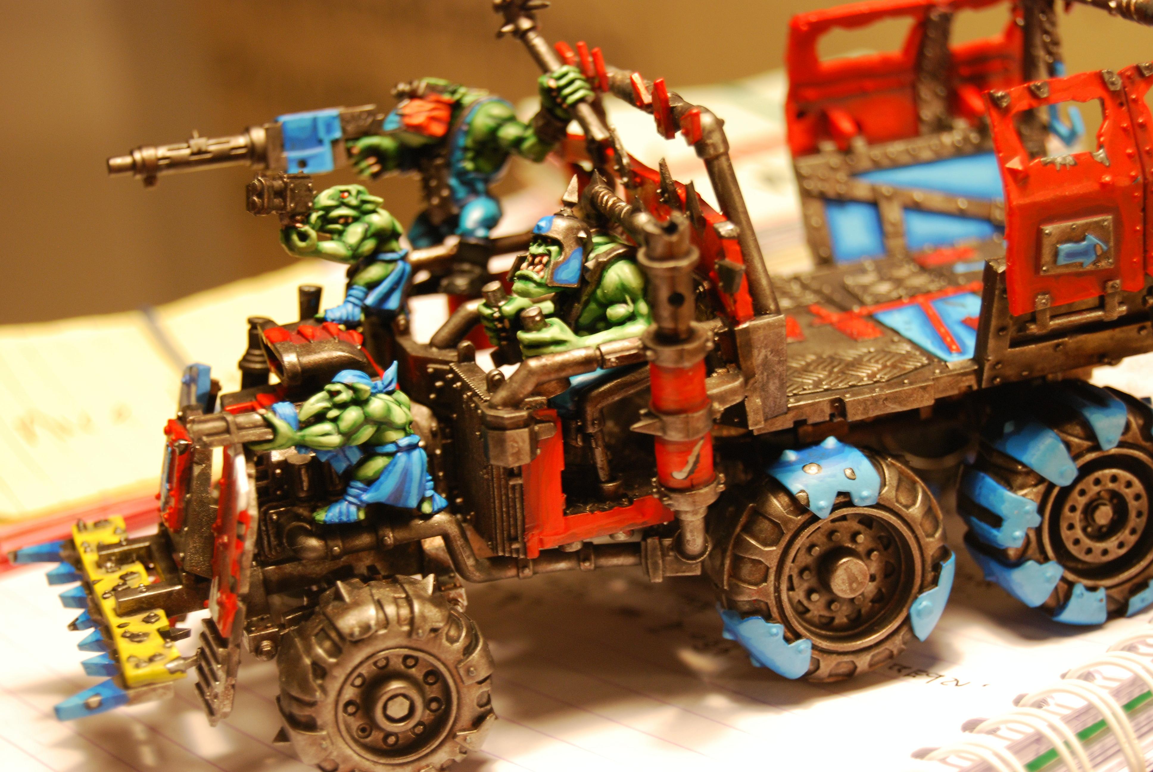 Grots, Orks, Truck, Trukz, Vehicle, Warhammer 40,000