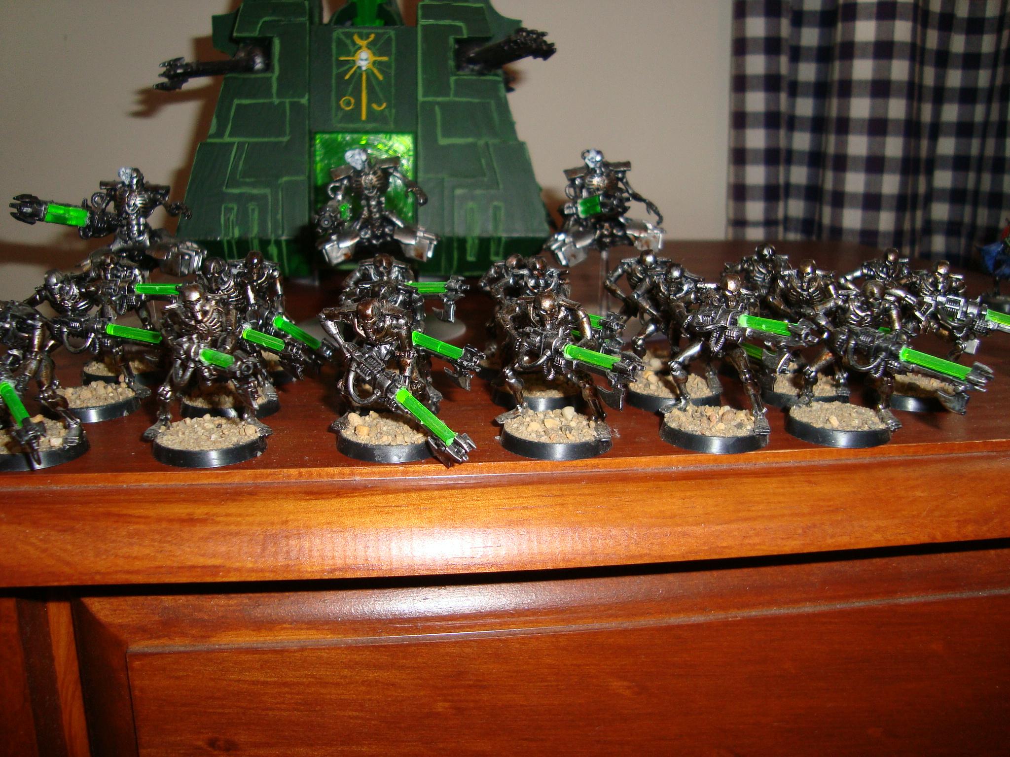 The Necrons on display