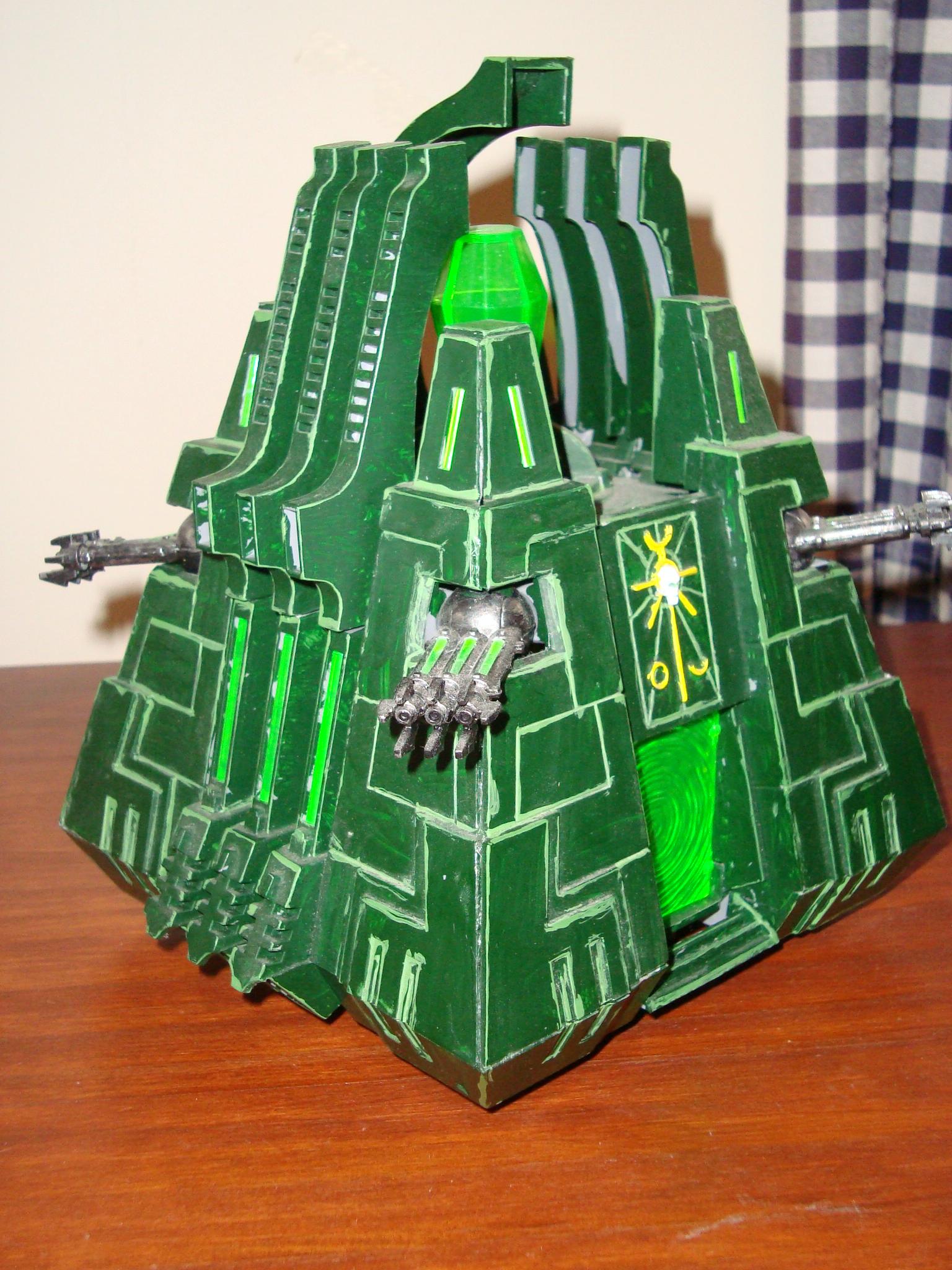 The monolith on display