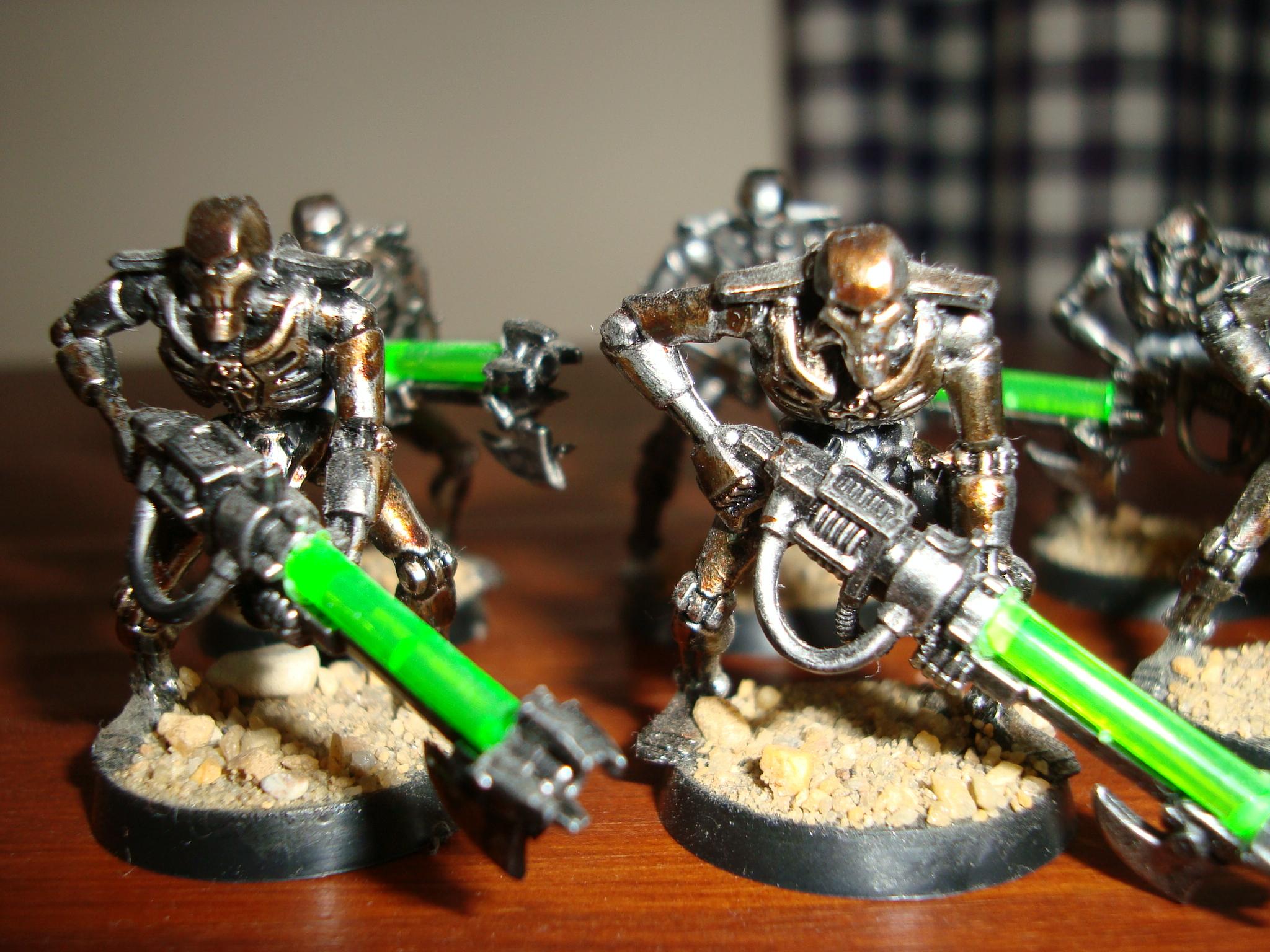 Necron warrior close-up