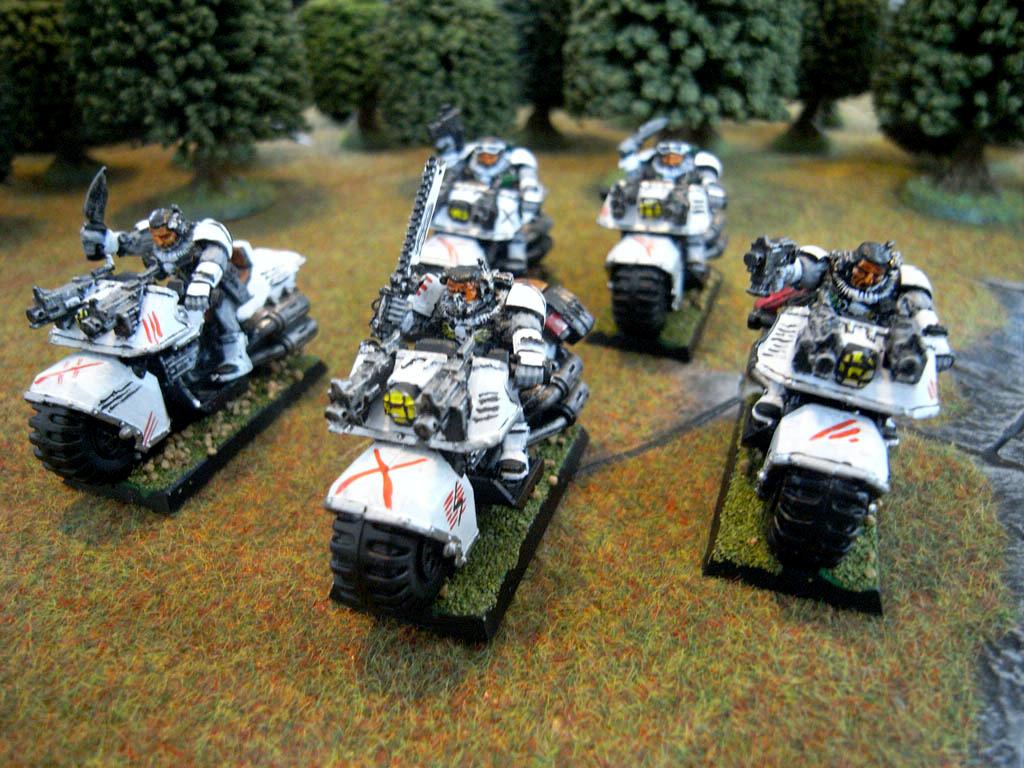 Army, Astartes, Bike, Classic, Scars, Space Marines, White