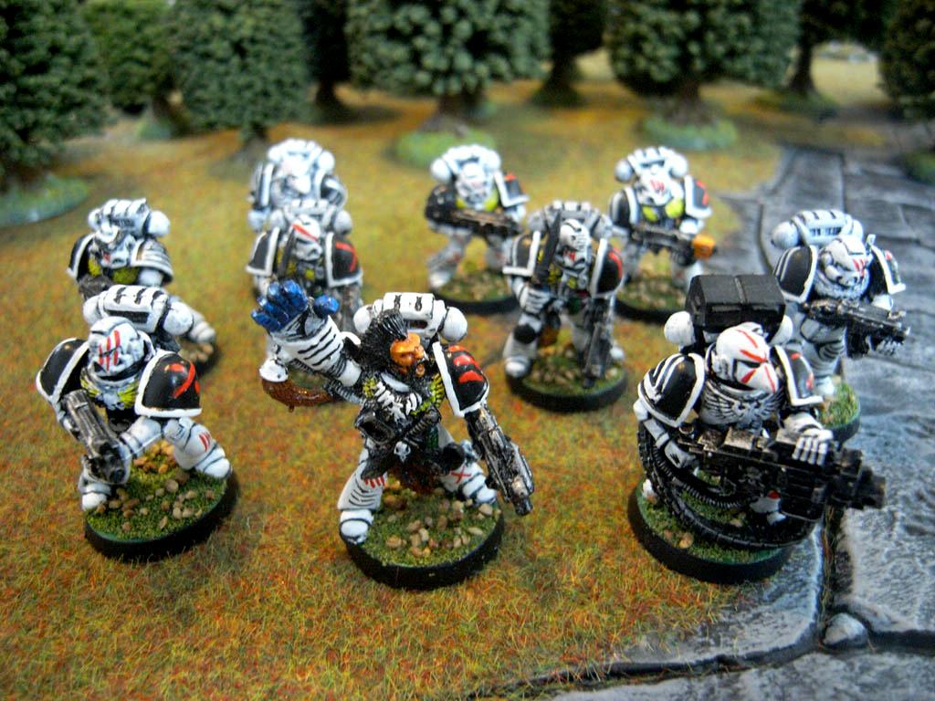 Army, Astartes, Bike, Scars, Space Marines, Tactical, White, White Scars