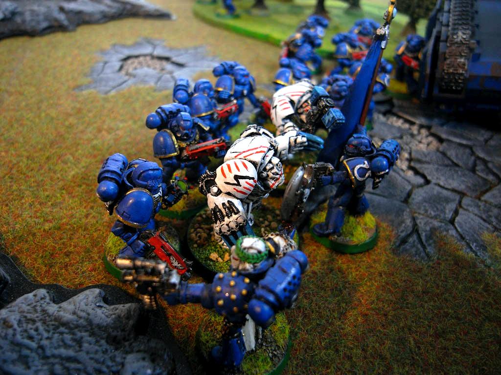 Eldar, Iyanden, Scars, Ultramarines, White