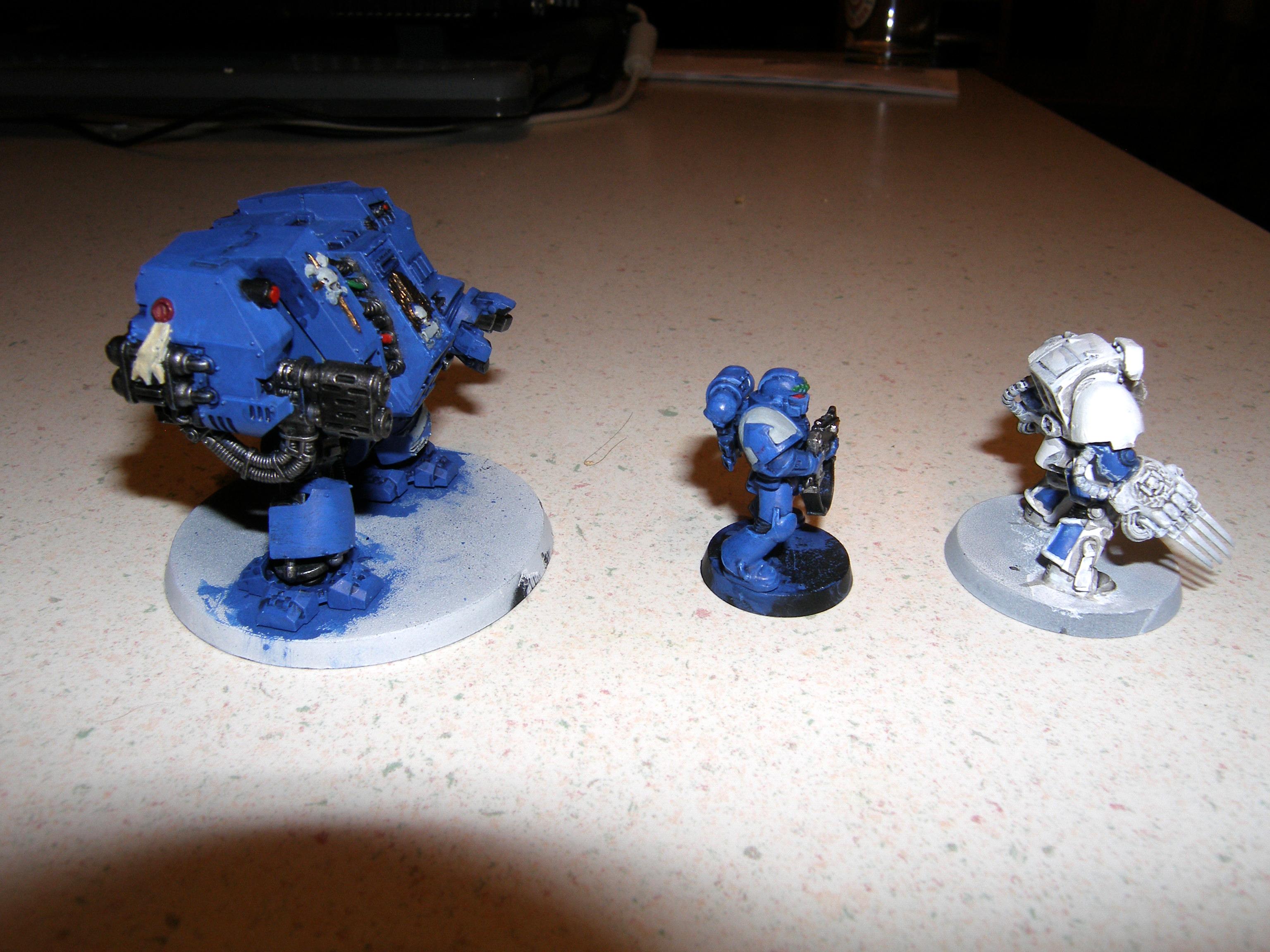 Space Marines, Warhammer 40,000, Work In Progress