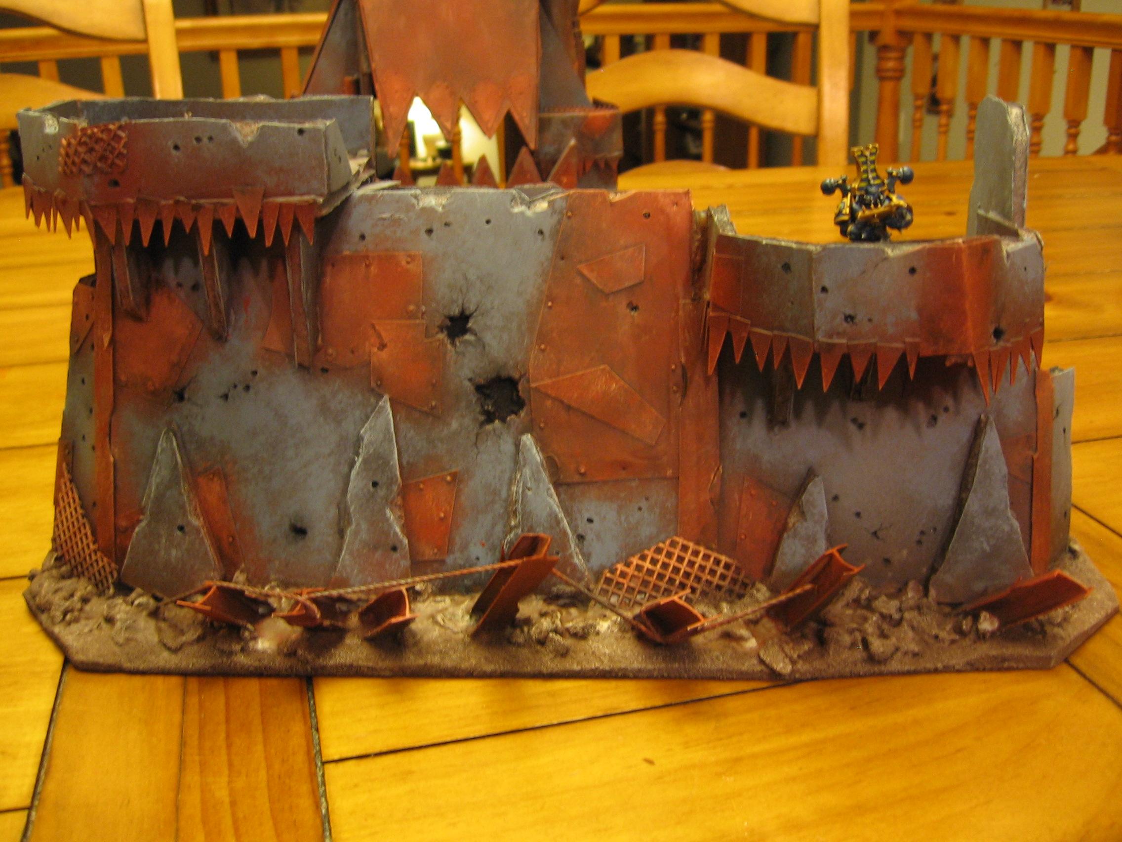 40k Orks, Fortress, Ork Fort, Ork Fortress, Orks, Orky, Terrain, Warhammer 40,000