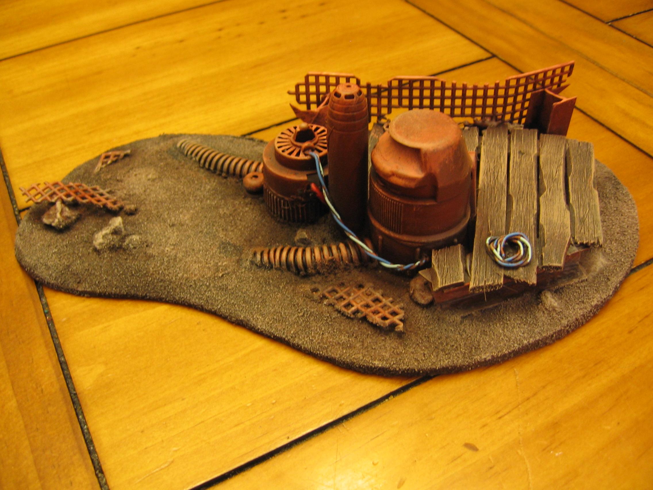 40k Orks, Fortress, Ork Fort, Ork Fortress, Orks, Orky, Terrain, Warhammer 40,000