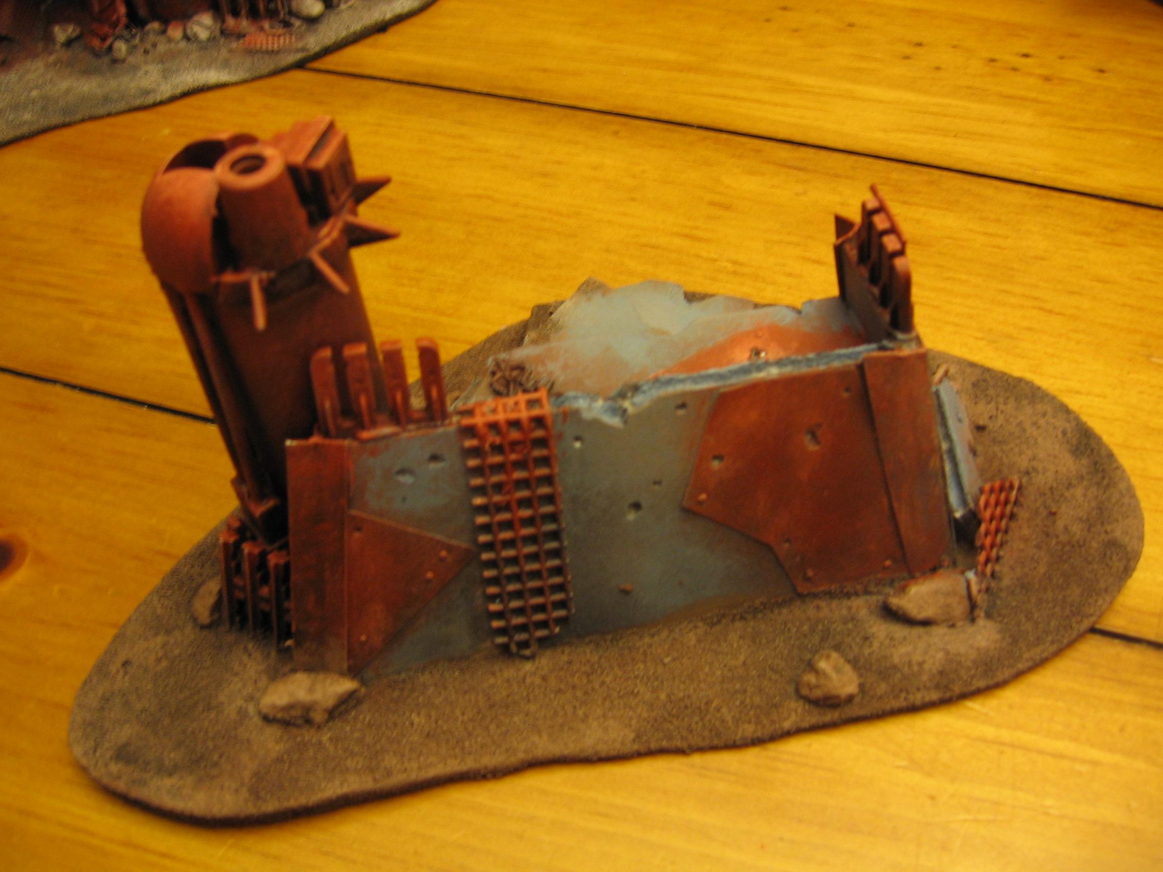 40k Orks, Fortress, Ork Fort, Ork Fortress, Orks, Orky, Terrain, Warhammer 40,000