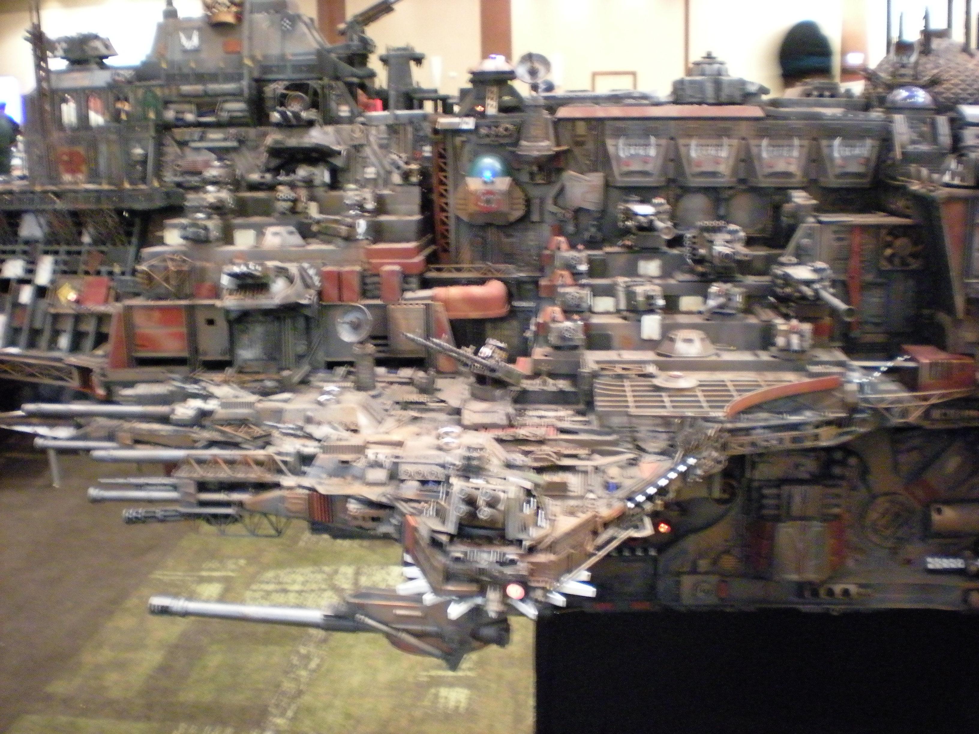 Adepticon, Blurred Photo, Display, Orks