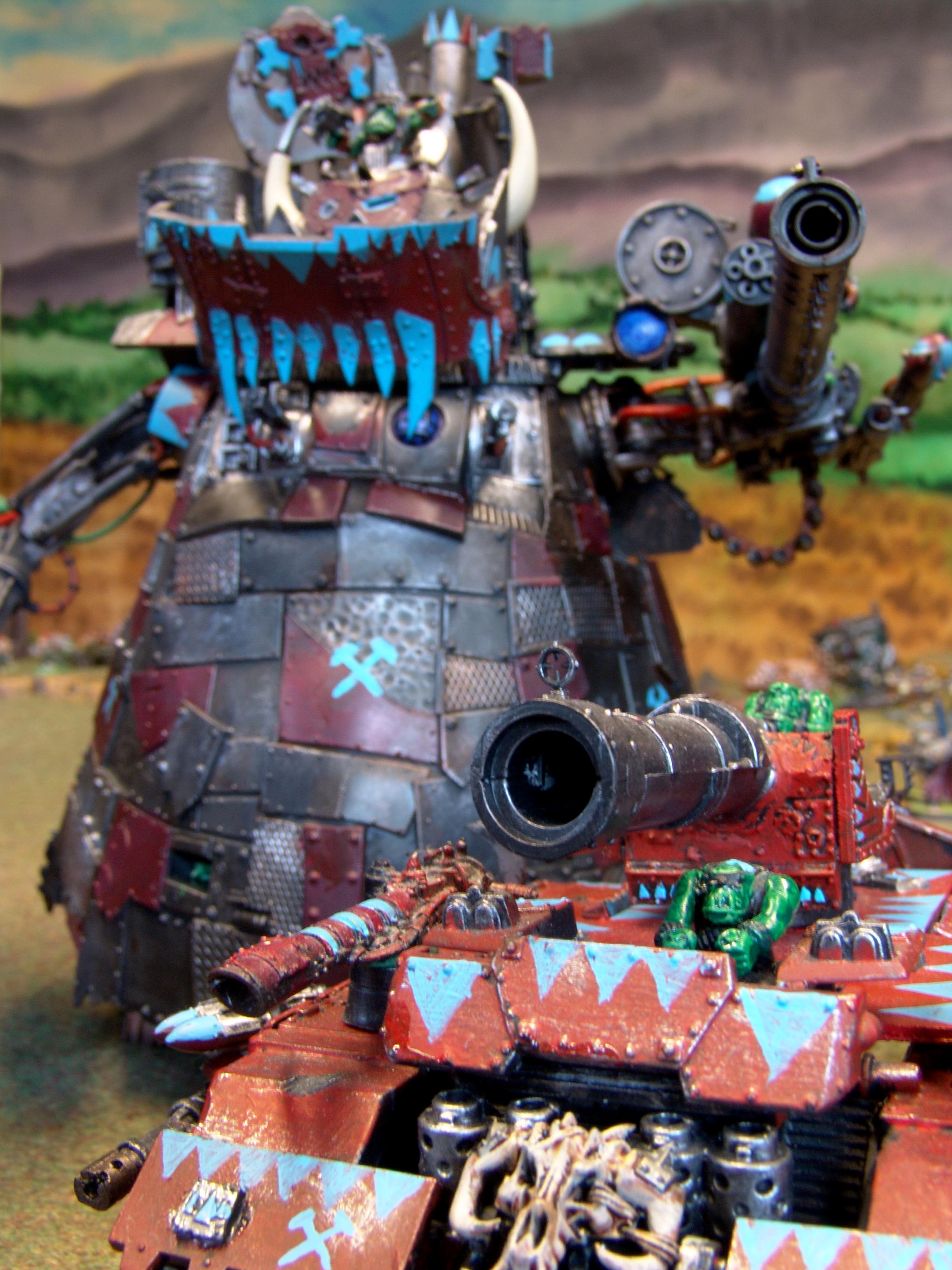 Orks, Skullhammer, Stompa, Super-heavy