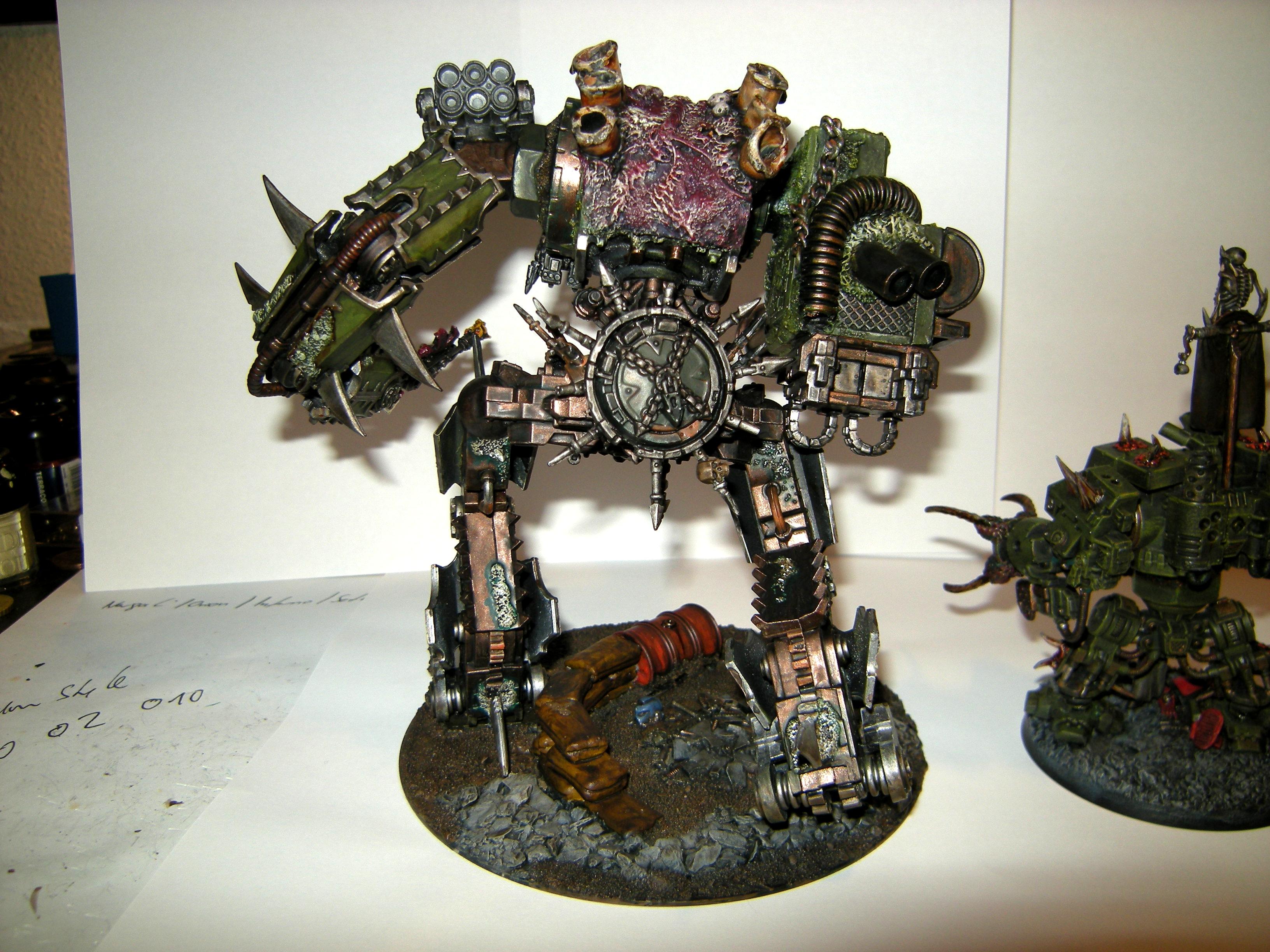 Chaos, Chaos Space Marines, Conversion, Defiler, Nurgle
