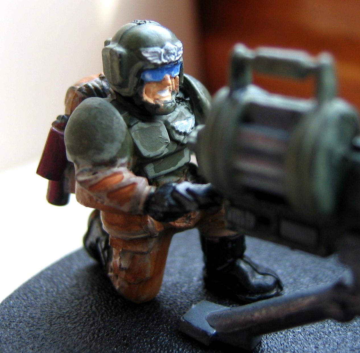 Autocannon, Cadians, Heavy Weapon, Imperial Guard, Work In Progress