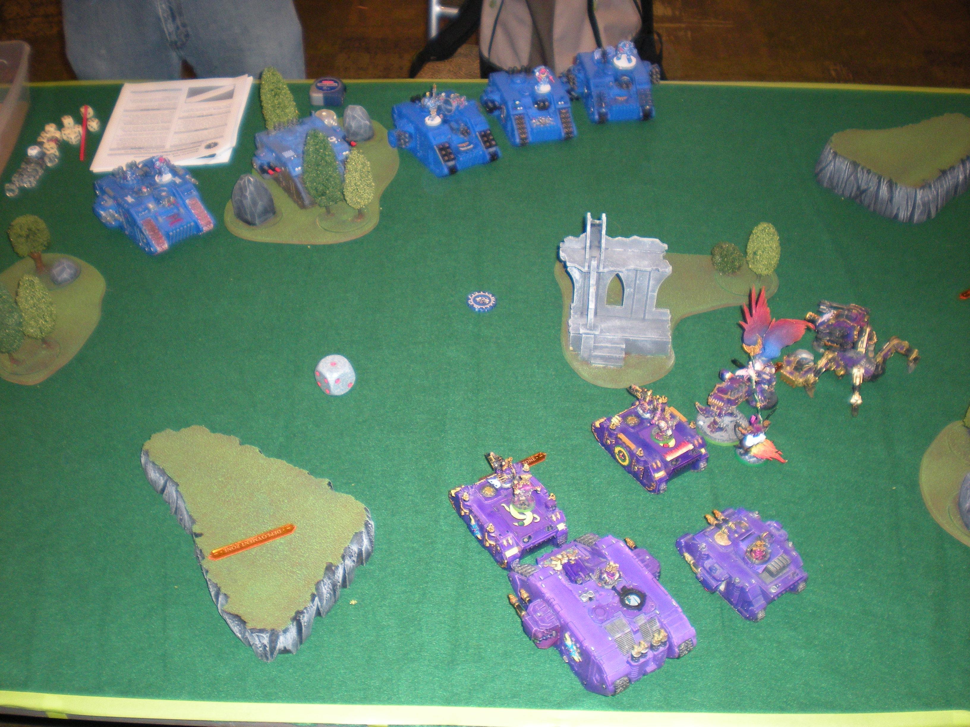 Battle Report, Chaos Space Marines, Ultramarines