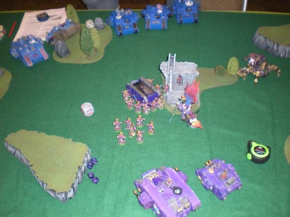 Battle Report, Adepticon2009GladiatorGame1turn1