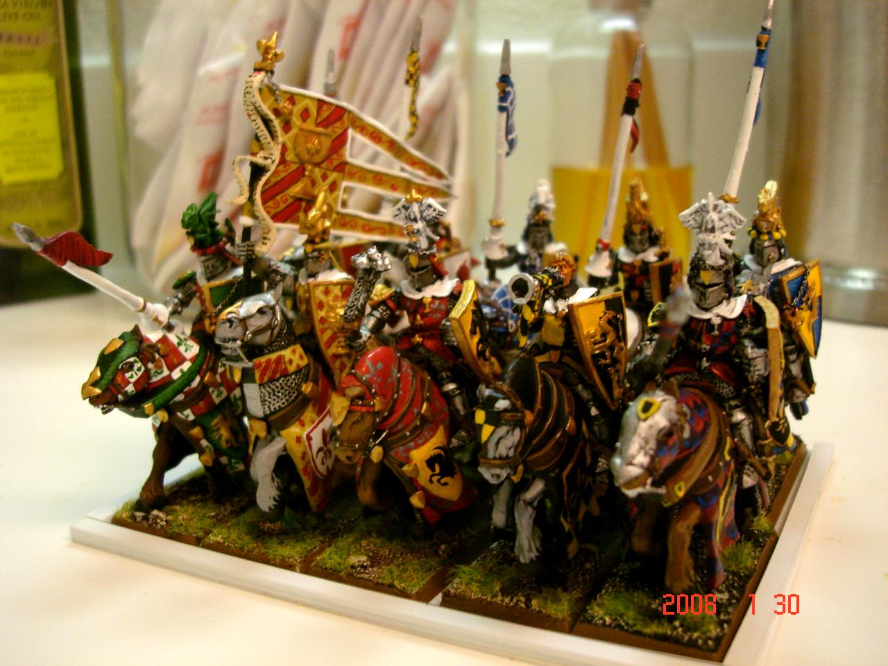 Bretonnians, Knights, Unit, Warhammer Fantasy