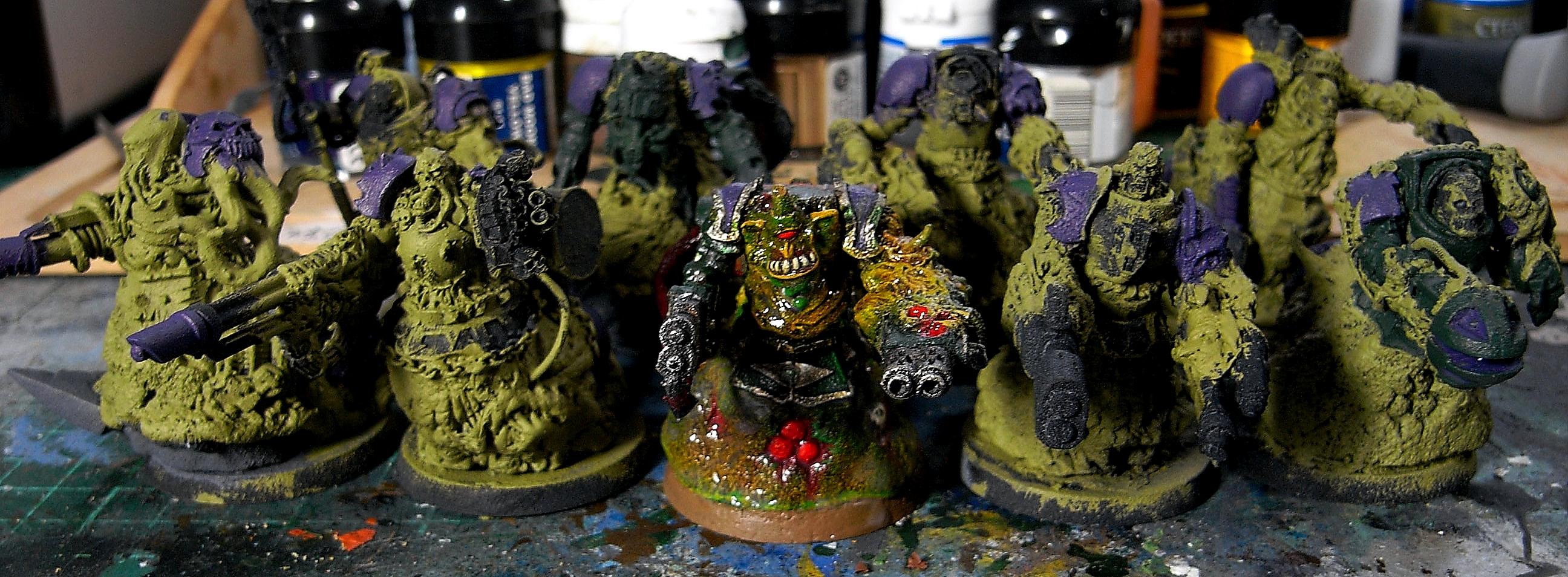 Nurgle Obliterator, WIP Nurgle obiterator slug