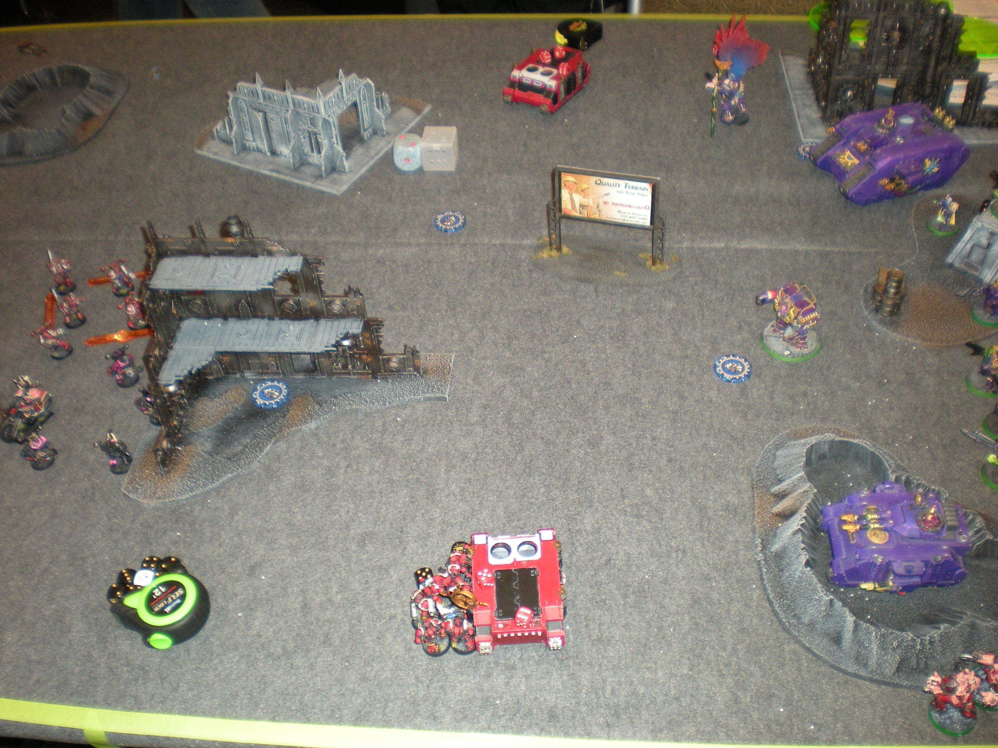 Battle Report, Glad game 2 turn 2