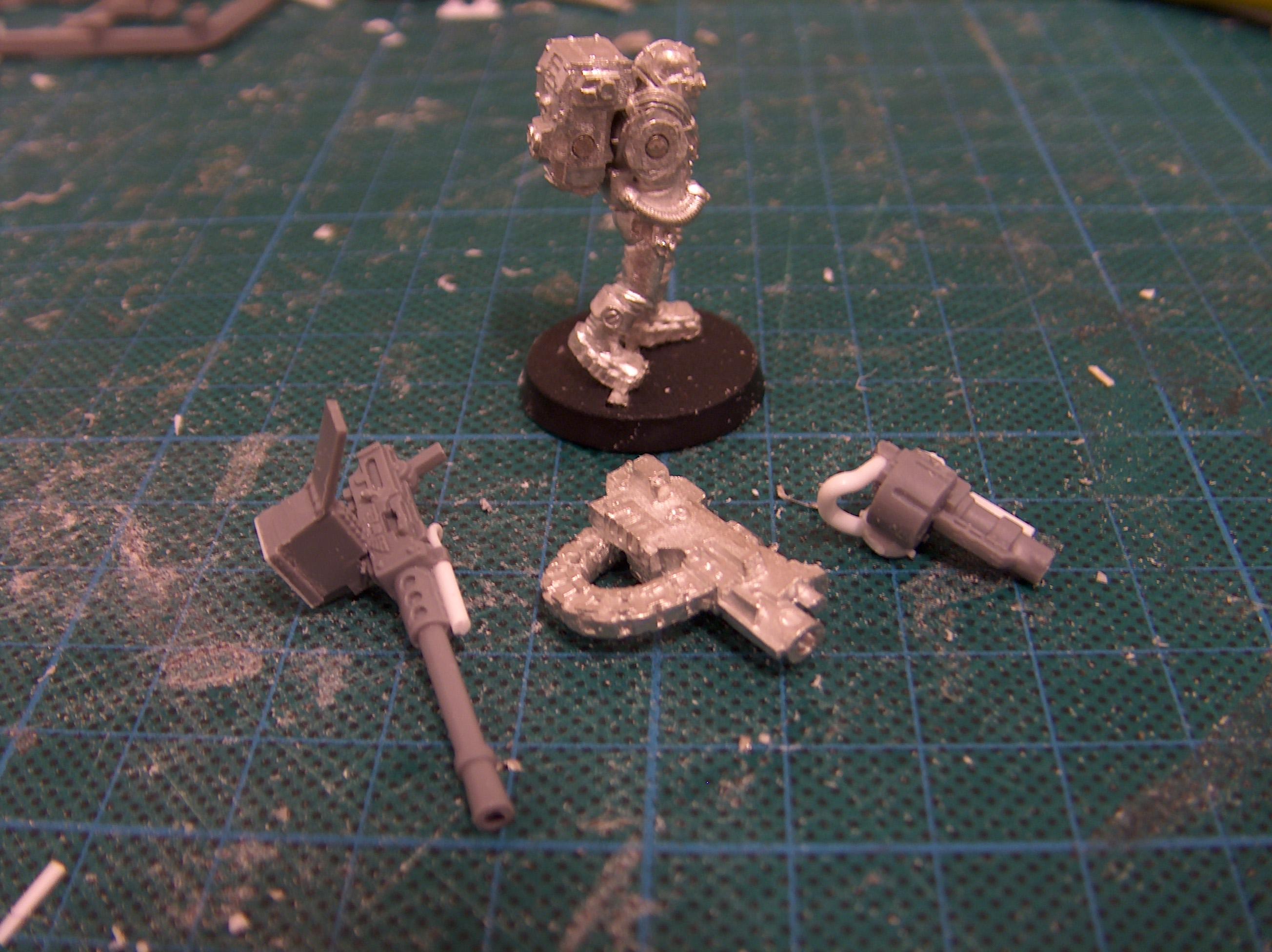 Magnetized gunservitor