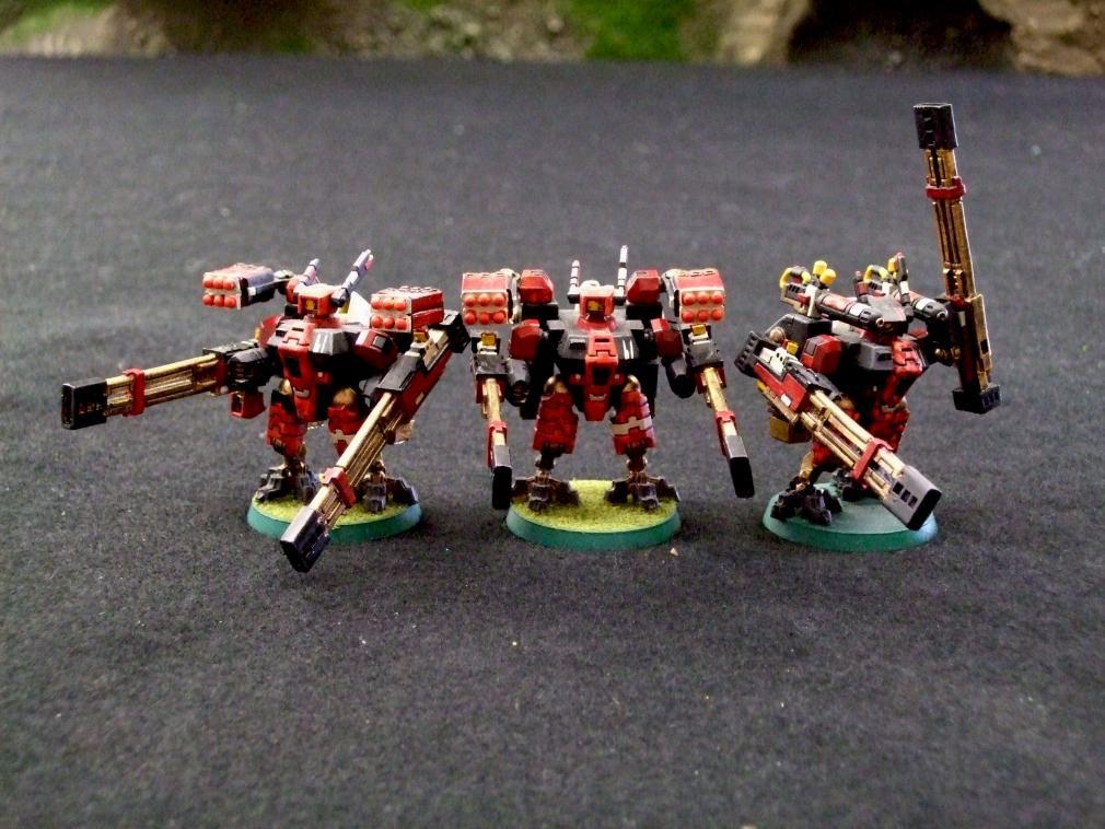 Tau, Broadsides