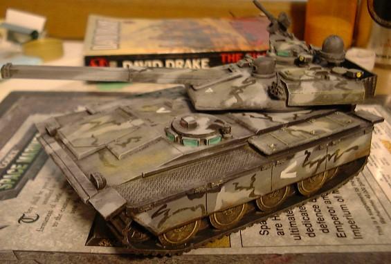 Battle, Dld, Painted, Science-fiction, Tank