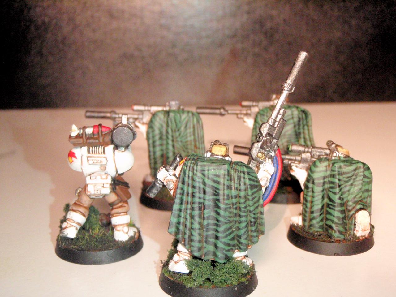 Scouts, Snipers, Squad, Tactical, Troops, Whate Scars