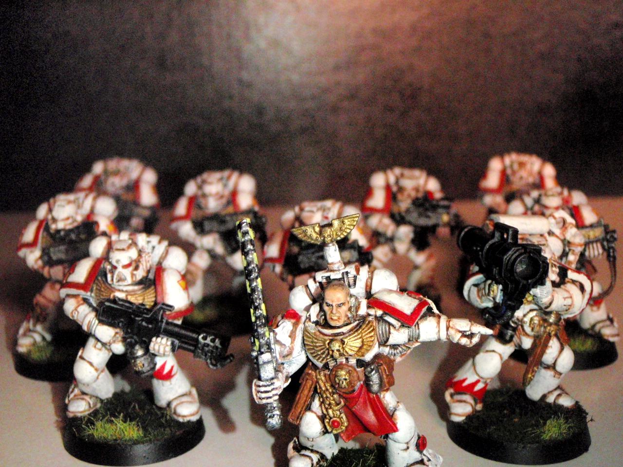 Scouts, Snipers, Squad, Tactical, Troops, Whate Scars