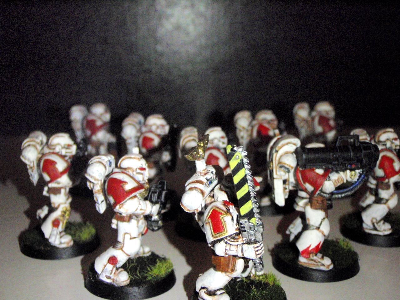 Scouts, Snipers, Squad, Tactical, Troops, Whate Scars