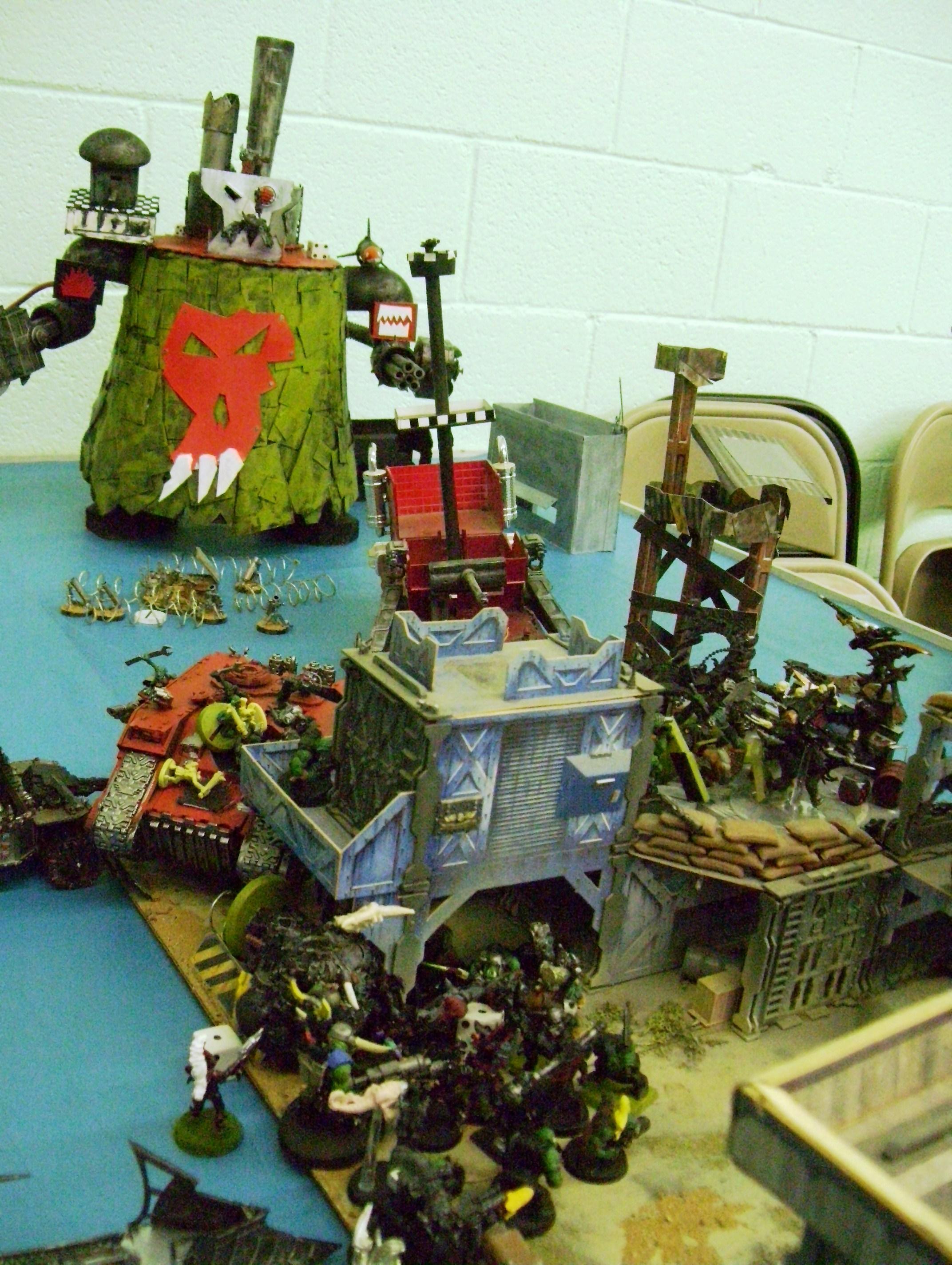 Battle, Orks, Space Marines