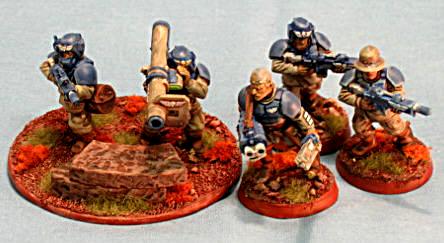 Cadians, Heavy Weapons Team, Imperial Guard