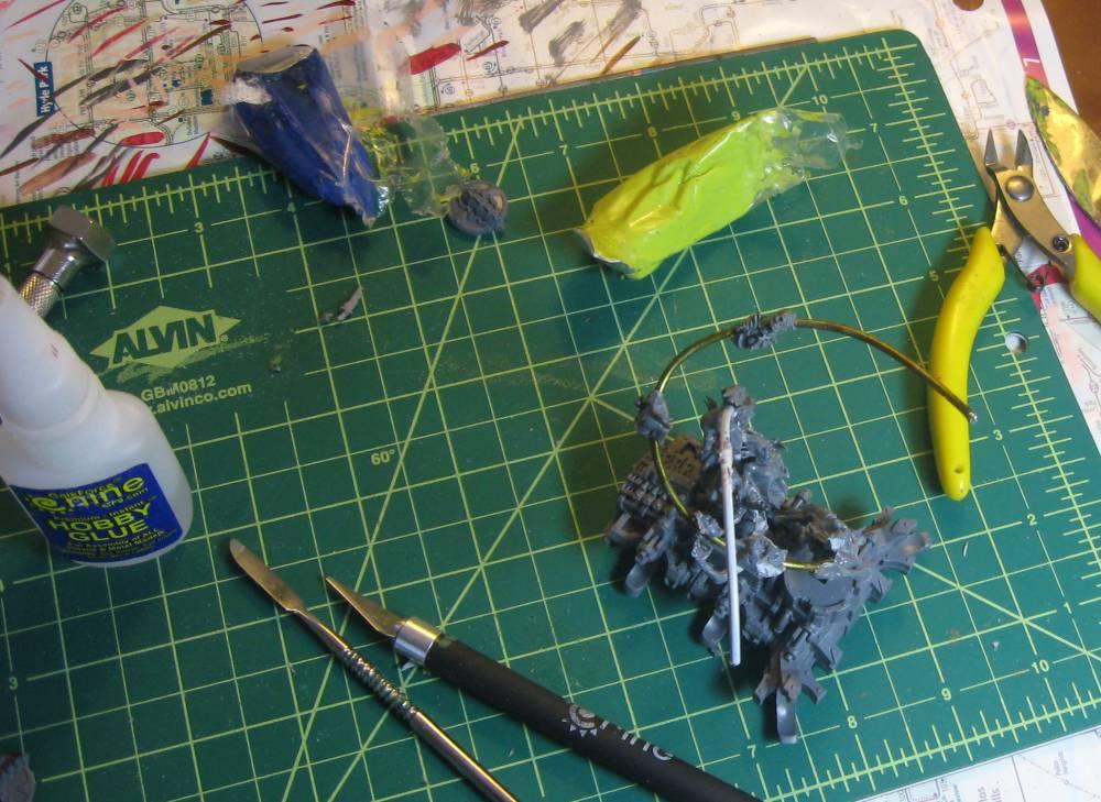 Chaos Daemons, Conversion, Soul Grinder, Work In Progress