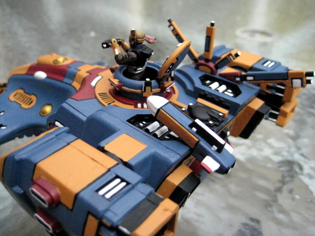 Grav, Hover, Painted, Tau, Transport, Warhammer 40,000