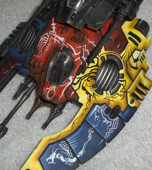 Eldar, Falcon, Freehand, Warhammer 40,000