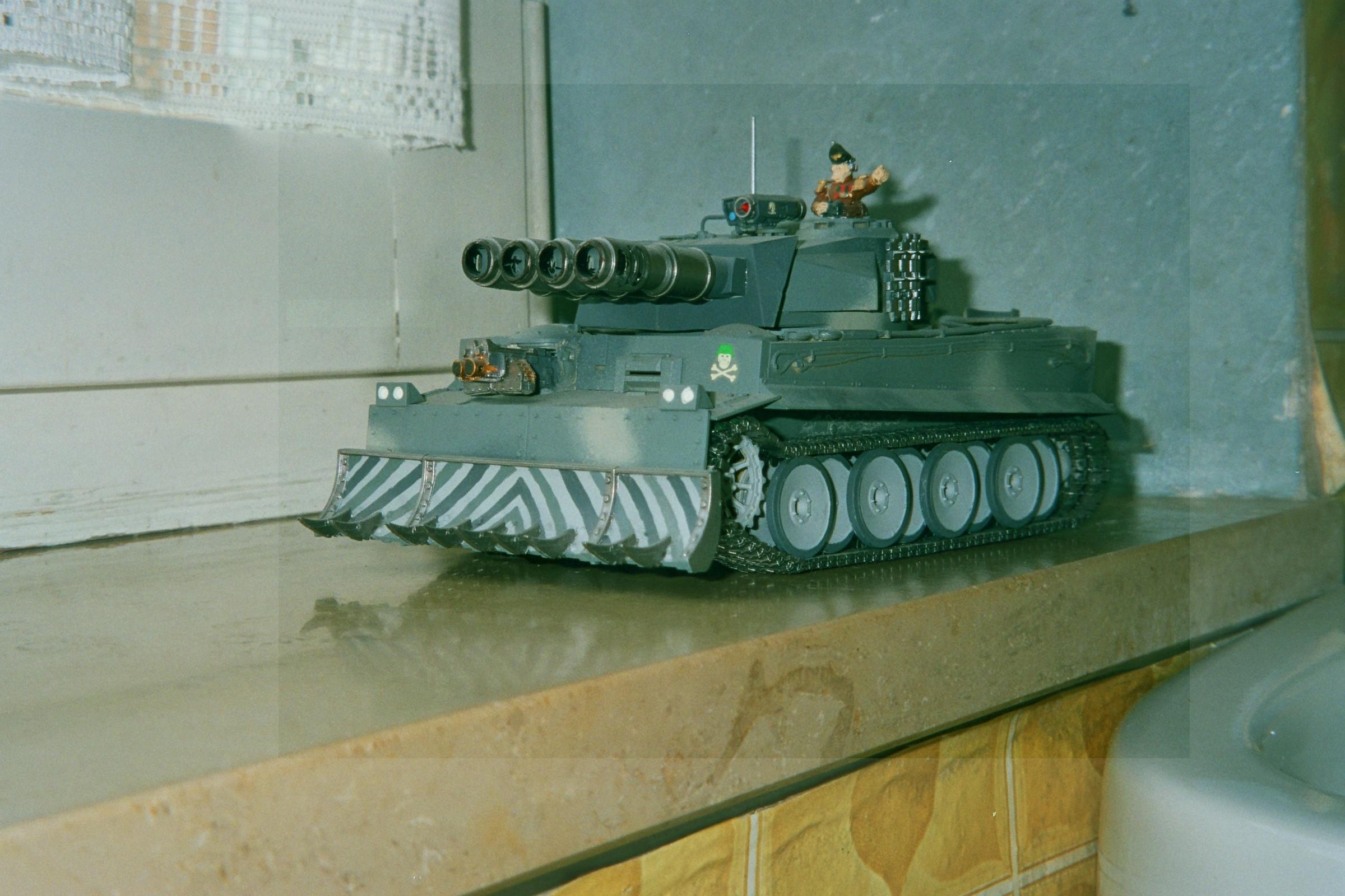 Conversion, Imperial Guard, Super-heavy, Tiger I, Warhammer 40,000, World War 2
