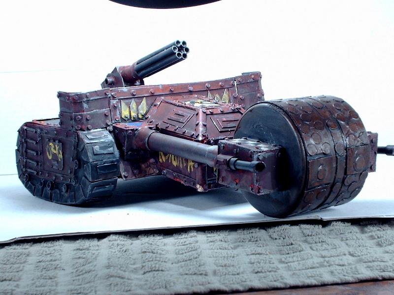 Battlewagon, Big Mek, Dreadnought, Killa Kan, Looted, Orks, Wagon, Warhammer 40,000