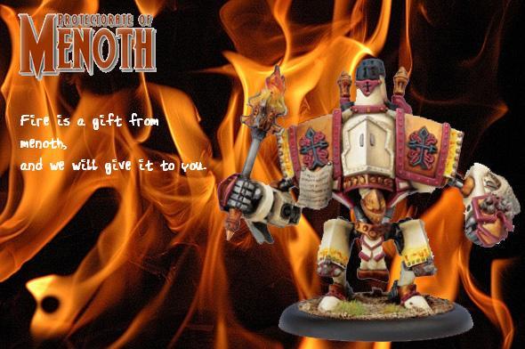 Fire Of Salvation, Protectorate Of Menoth, Warmachinem Menoth