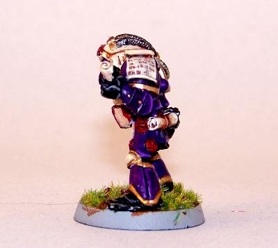 Librarian With Scroll, Out Of Production, Purple, Rouge Trader, Souldrinkers, Space Marines
