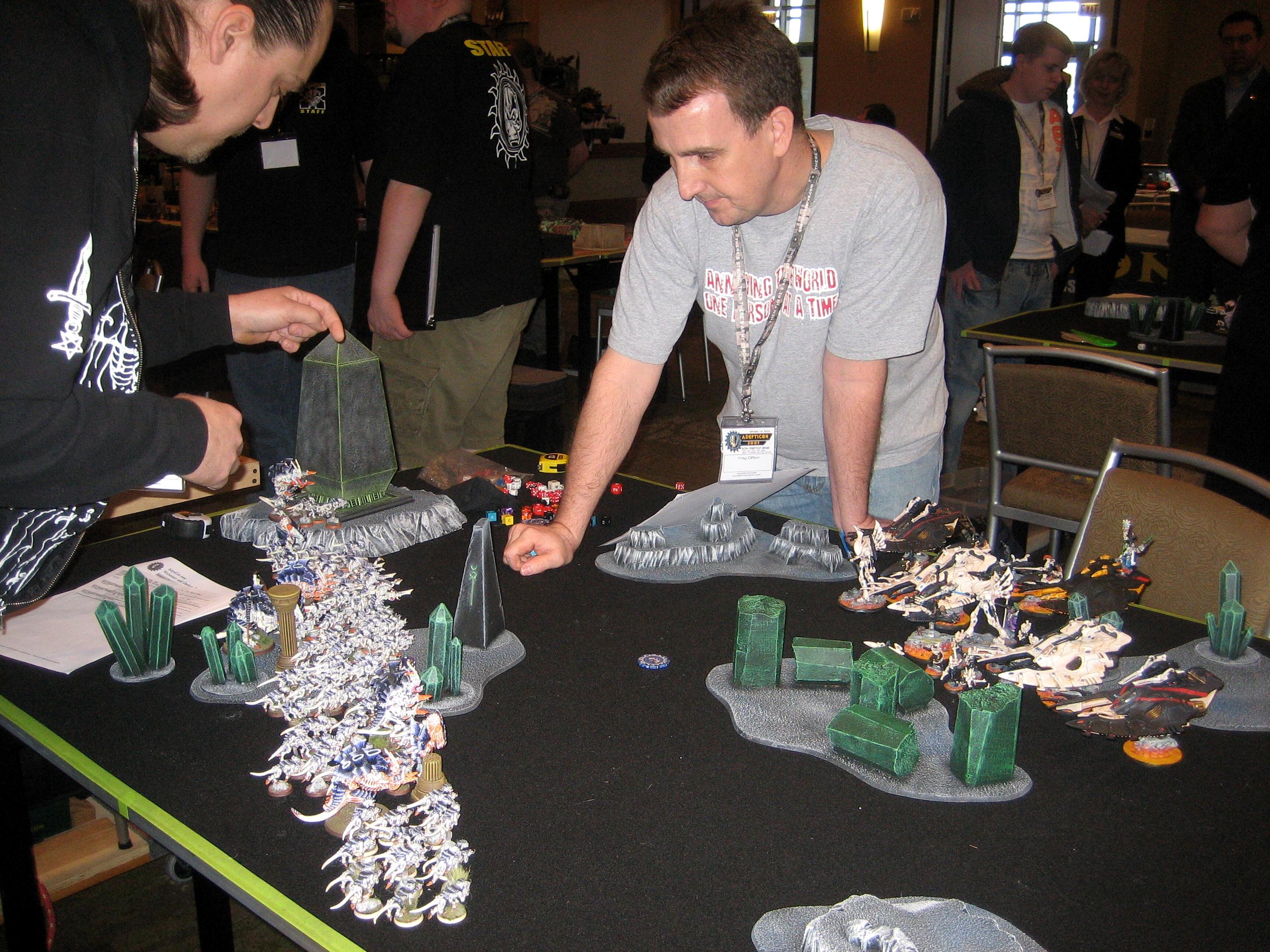 Adepticon 2009, Battle, Eldar, Gladiator Tournament, Tyranids, Warhammer 40,000