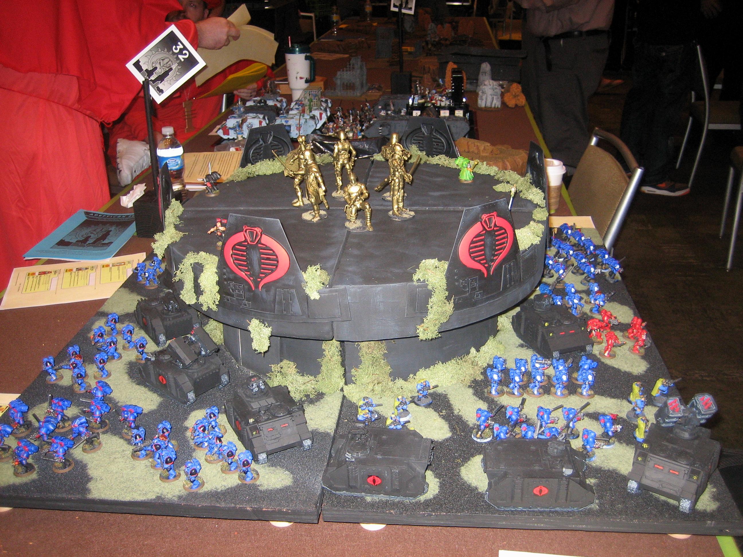 Adepticon 2009, Cobra, Gi Joe, Space Marines, Team Tournament