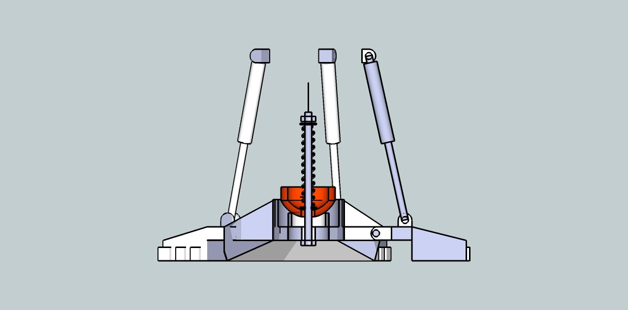 Cutaway view of Reaver Foot