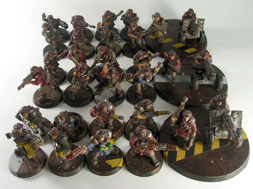 2nd Edition, Cadians, Imperial Guard, Tallarn Desert Raiders