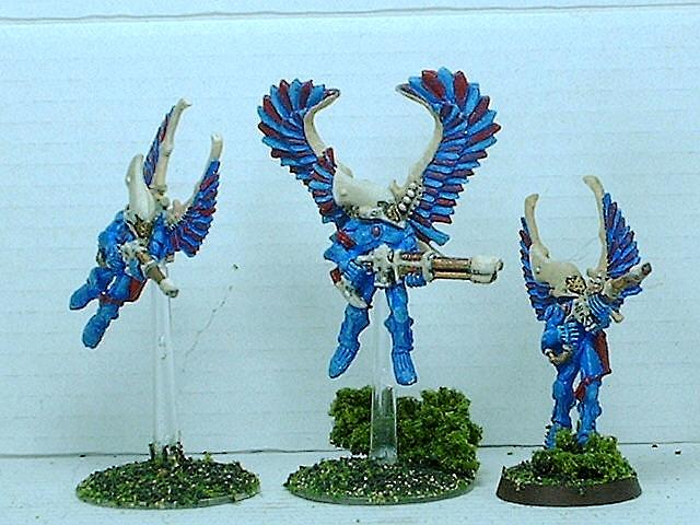 Eldar, Exarch, Swooping Hawks, Warhammer 40,000