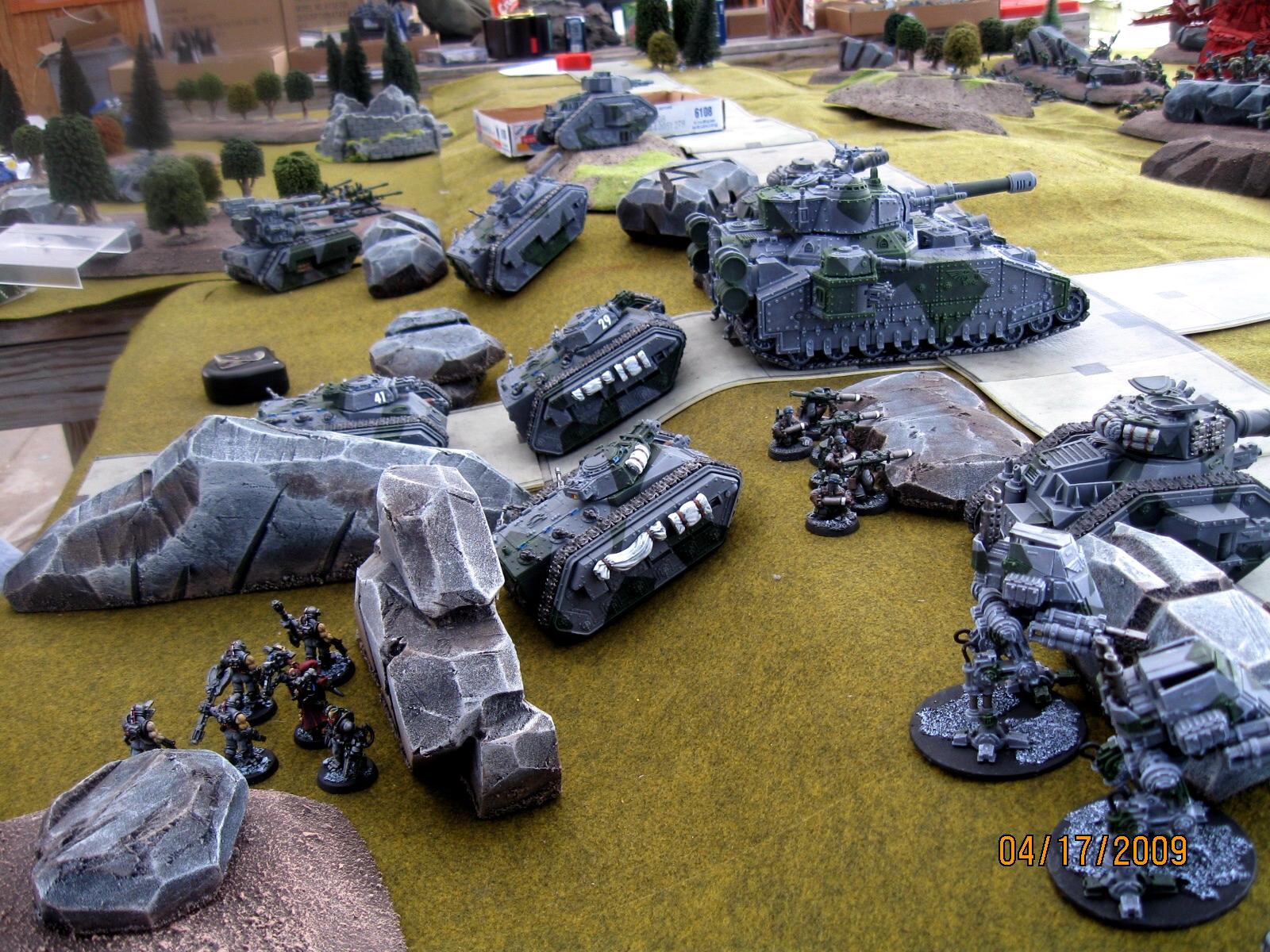 Apocalypse, Baneblade, Chimera, Imperial Guard, Leman Russ