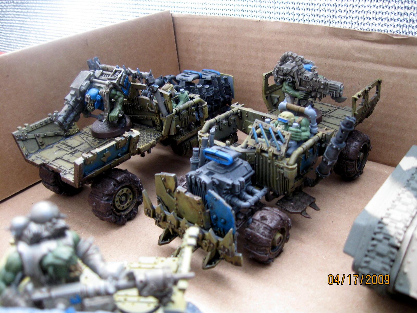 Games Workshop, Lootas, Orks, Warhammer 40,000, Wartrukk