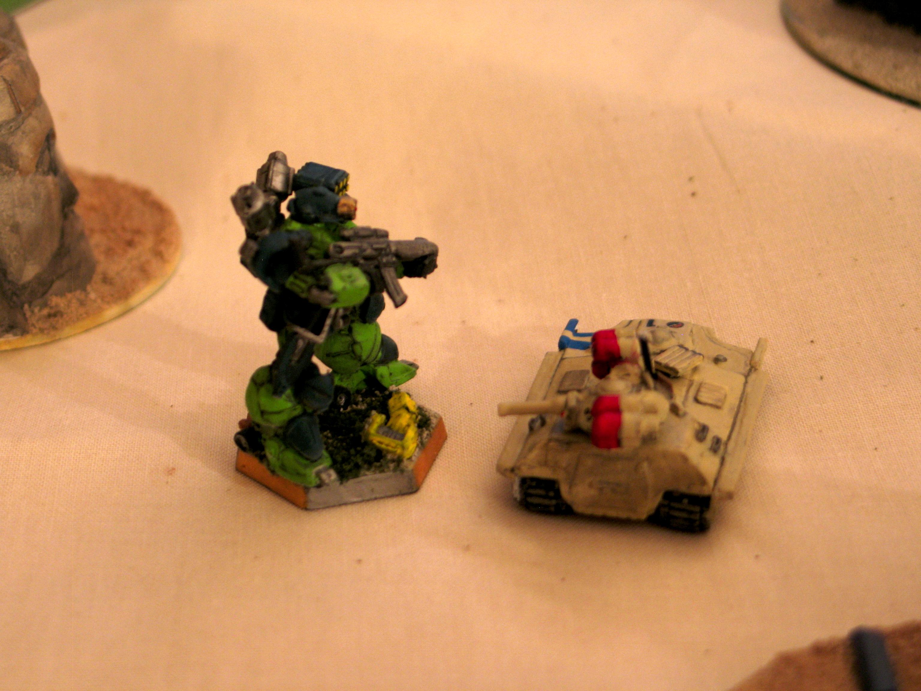 Battle Report, Black Mamba, Heavy Gear, Tank