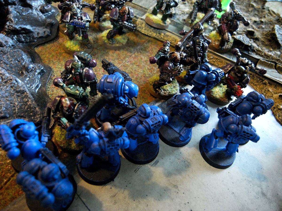 Battle Report, Space Marines, Warhammer 40,000