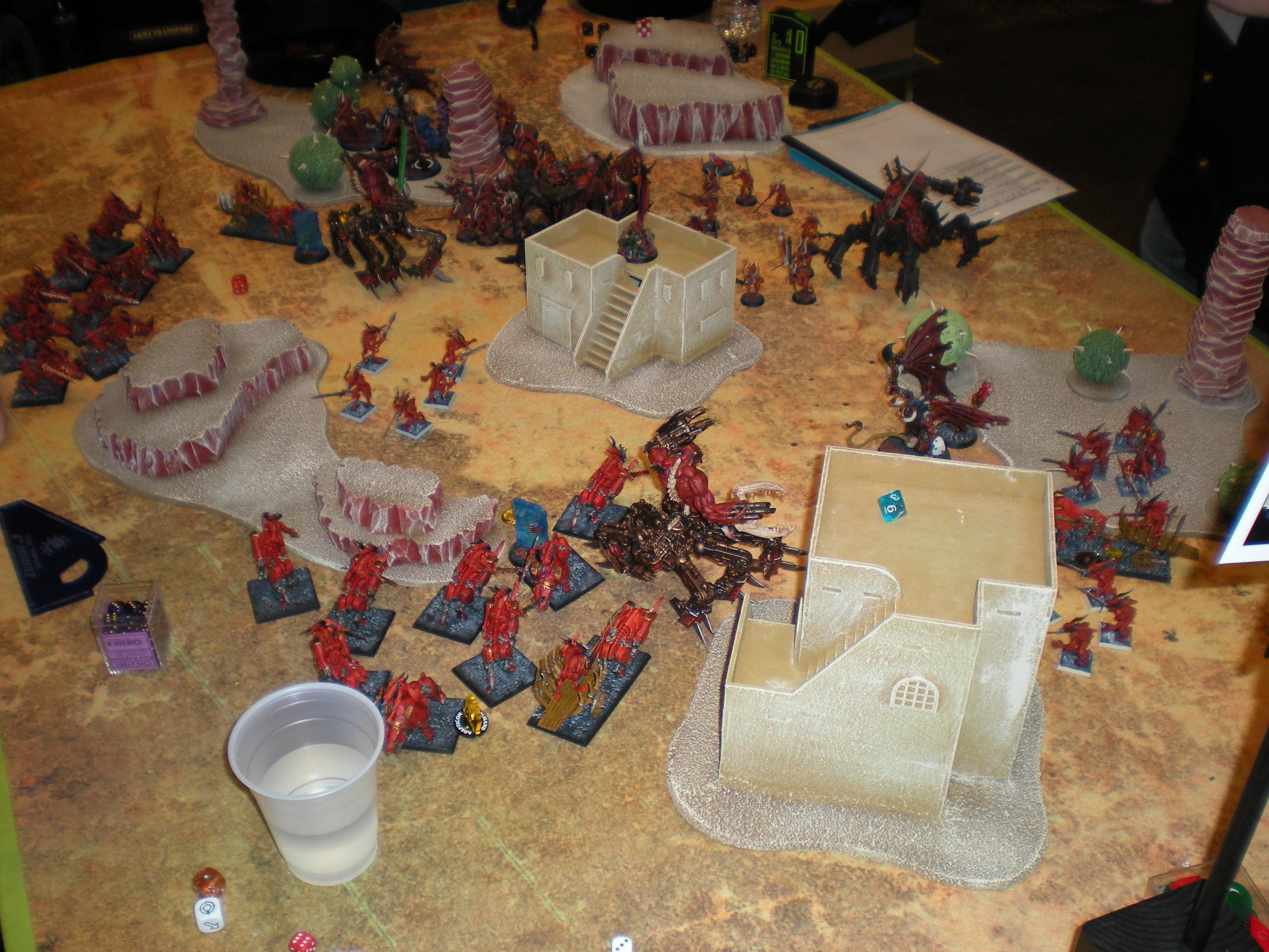 Battle Report, Adepticon Team Tournament. Game #3. Khorne vs. Khorne  