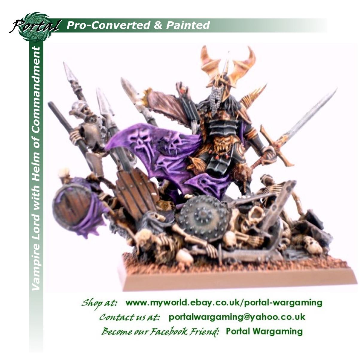 Pro-converted, Pro-painted, Vampire Counts, Warhammer Fantasy, Wfb