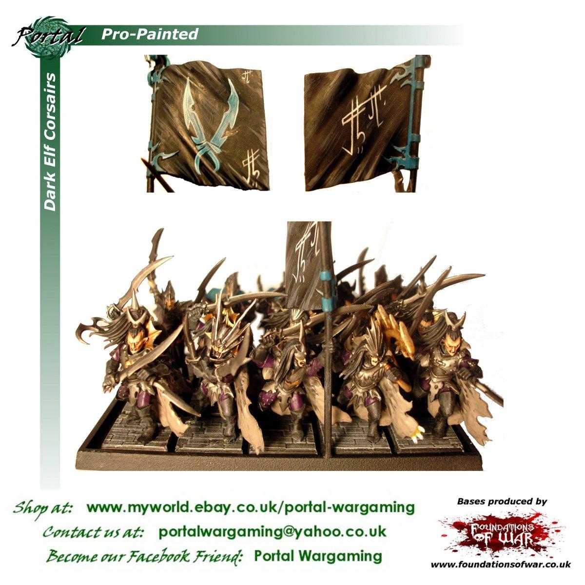 Dark Elves, Freehand, Pro-painted, Warhammer Fantasy