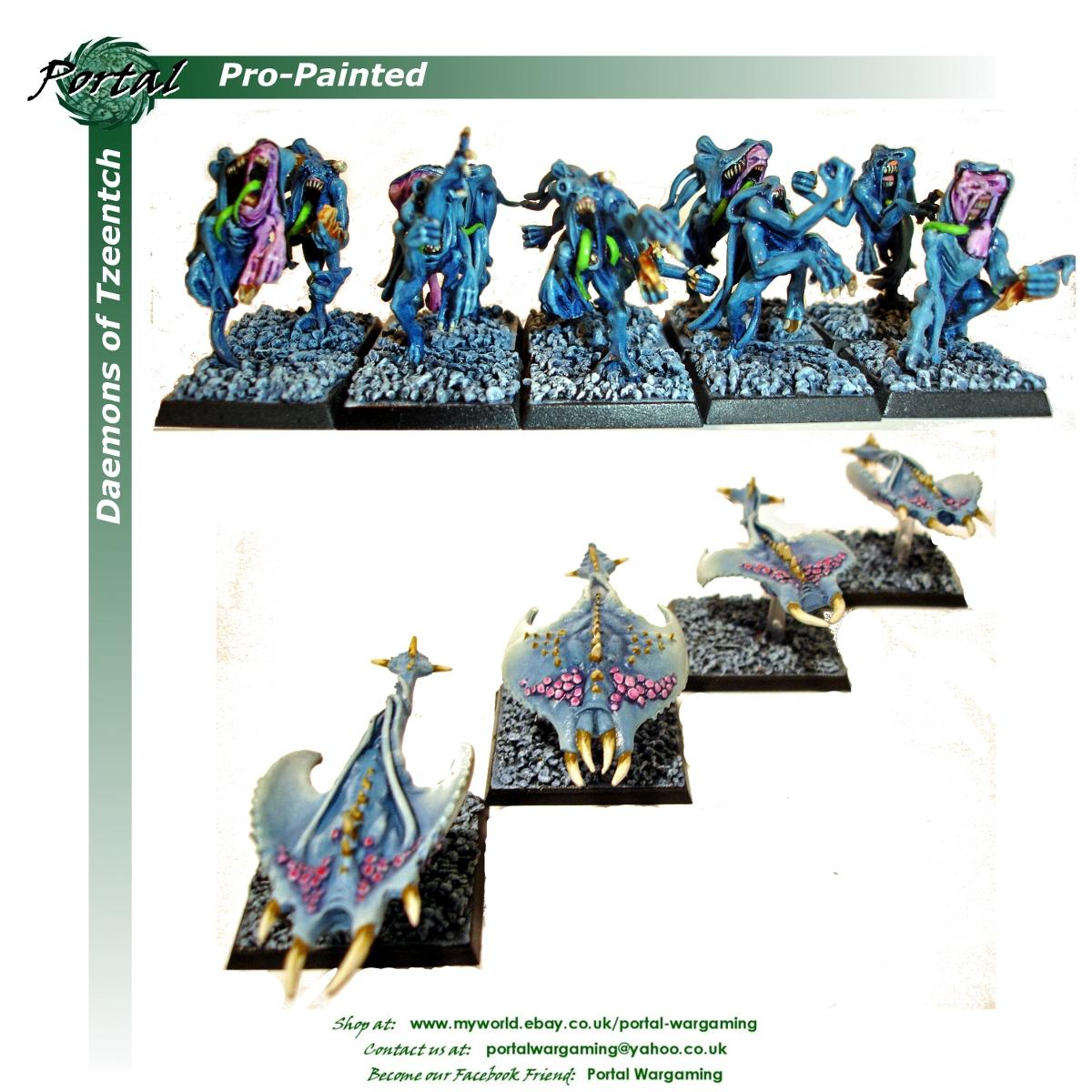 Daemons, Pro-painted, Warhammer Fantasy